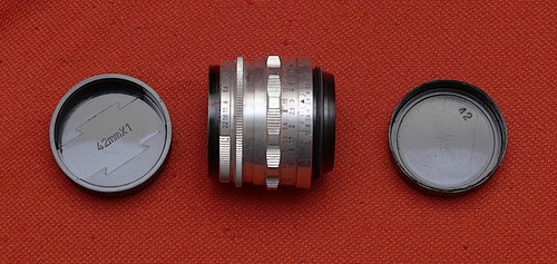Obiettivo carl zeiss tessar - obiettivo,