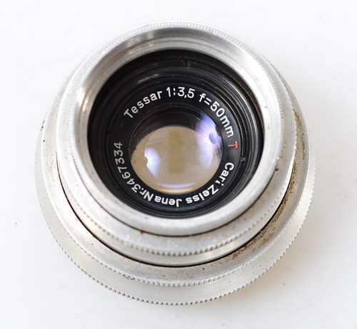 Carl zeiss jena tessar - carl, 50mm