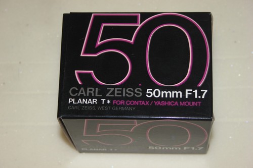Carl zeiss planar 50mm - zeiss, f/1,7