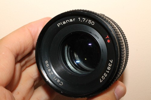 Carl zeiss planar - zeiss, 1,7