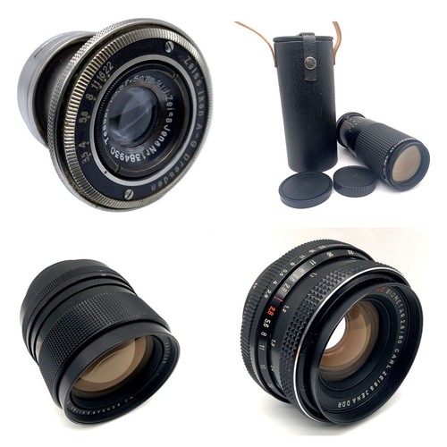 Carl zeiss obiettivo m42 - obiettivo, exa